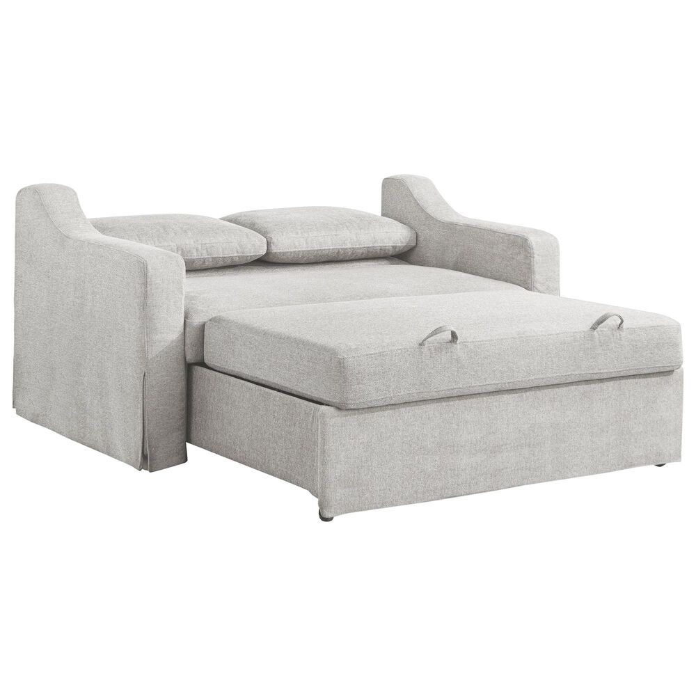 Lifestyle Solutions Haddington Convertible Loveseat in Linen, , large