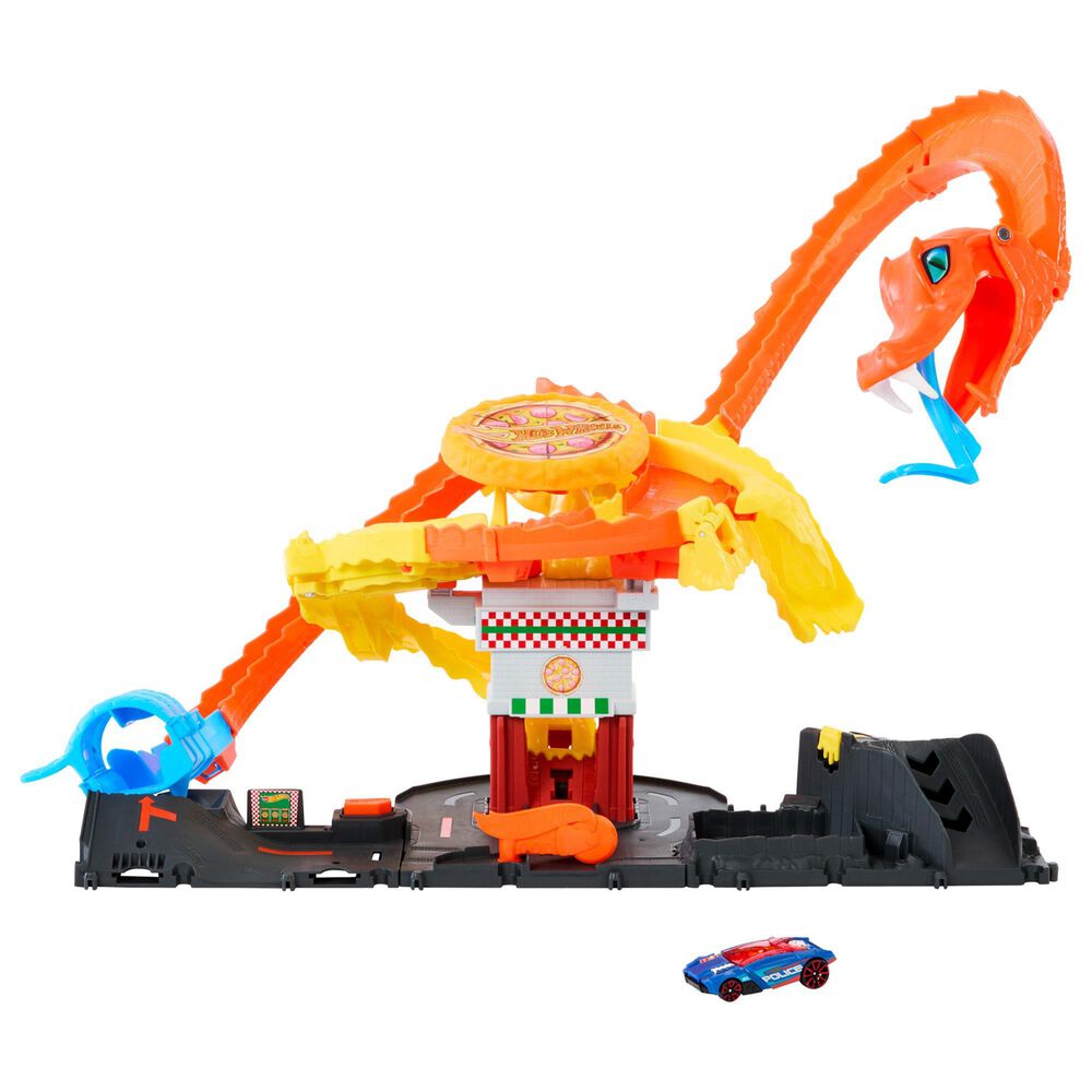 Hot Wheels HW City Cobra Pizza Shop TVD, , large