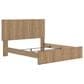 Ashley Gramburg King Panel Bed in Warm Brown, , large