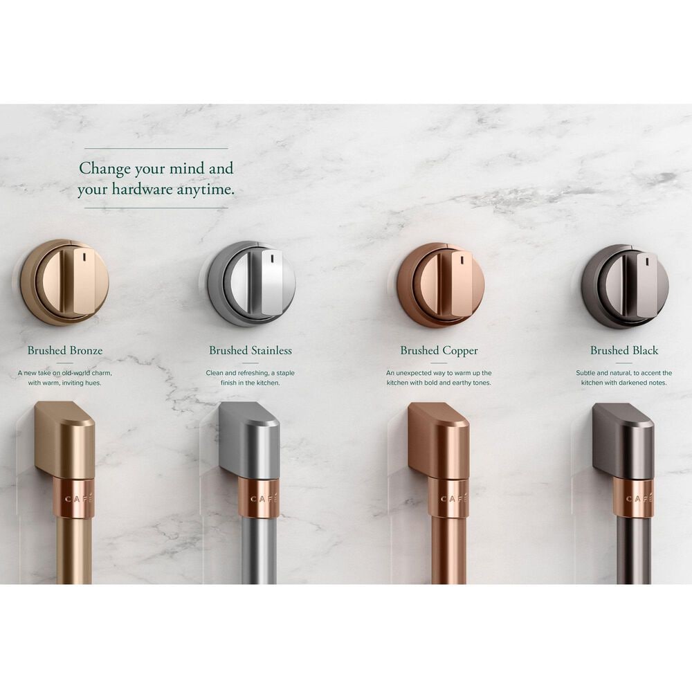 Cafe 48&quot; Handle Knob Kit for Pro Range and Rangetop in Brushed Black, , large