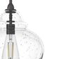Hunter Dunshire 12" 1-Light Medium Bell Pendant with Seeded Shade in Noble Bronze, , large