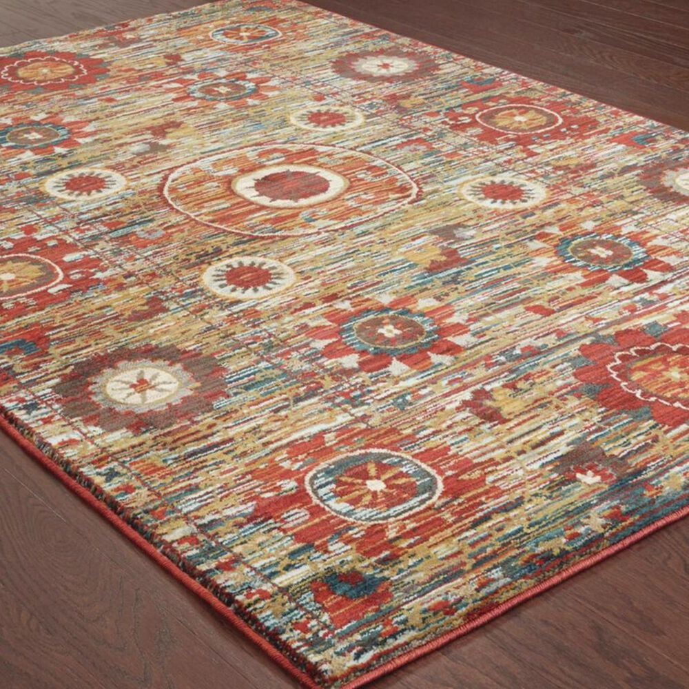 Oriental Weavers Sedona 6408K 9&#39;10&quot; x 12&#39;10&quot; Multicolor Area Rug, , large