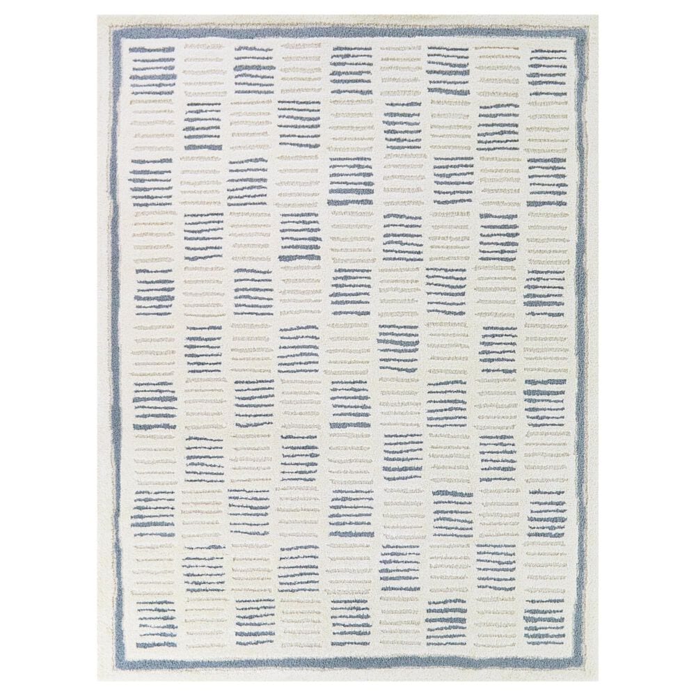 Balta Rugs Cocoon Guillaume Teal 5"3" x 7" Area Rug, , large