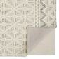 Feizy Anica 5" x 8" Blue and Ivory Area Rug, , large