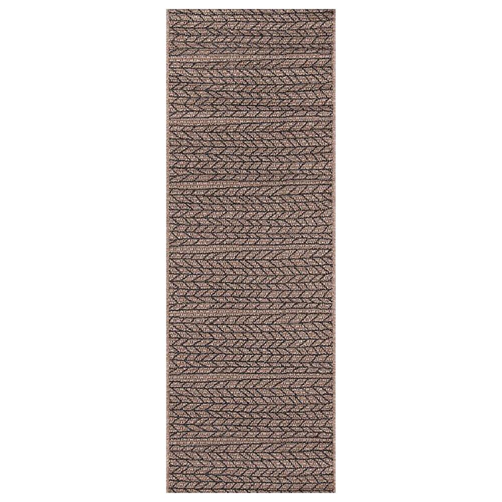 Momeni Como 2' x 6' Tan Indoor/Outdoor Runner, , large
