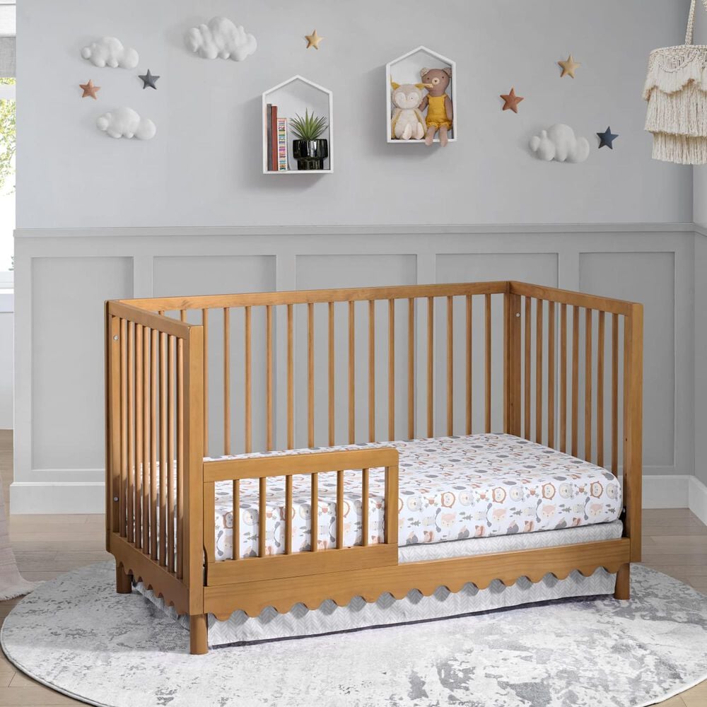 Oxford Baby Sterling Toddler Guard Rail in Honey Wood, , large
