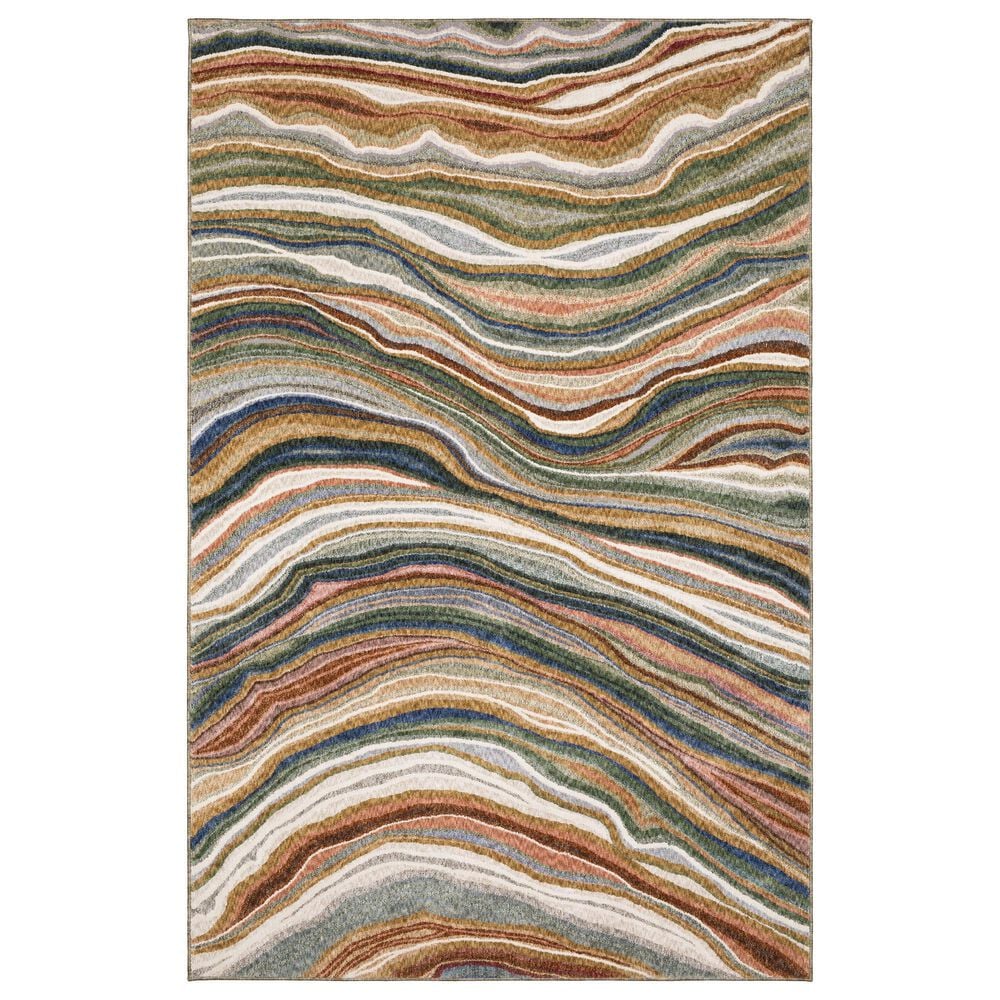 Oriental Weavers Tisdell TIS07 Multicolor 2"3" x 7"6" Runner, , large