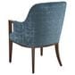 Lexington Furniture Rendezvous Lambeth Dining Arm Chair in Chester Finish and Blue Upholstery, , large