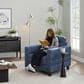 LumiSource Willow Accent Chair in Blue, , large