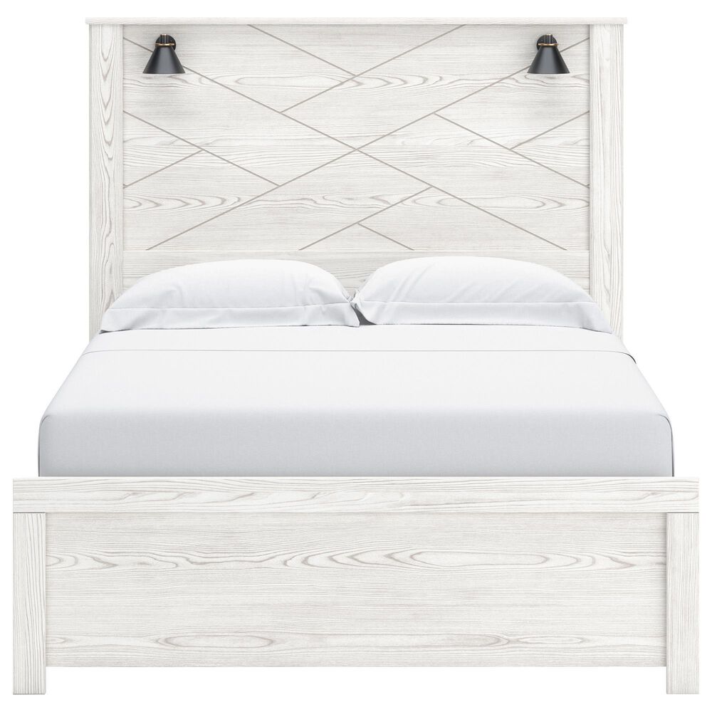 Ashley 4-Piece Queen Bedroom Set in White, , large