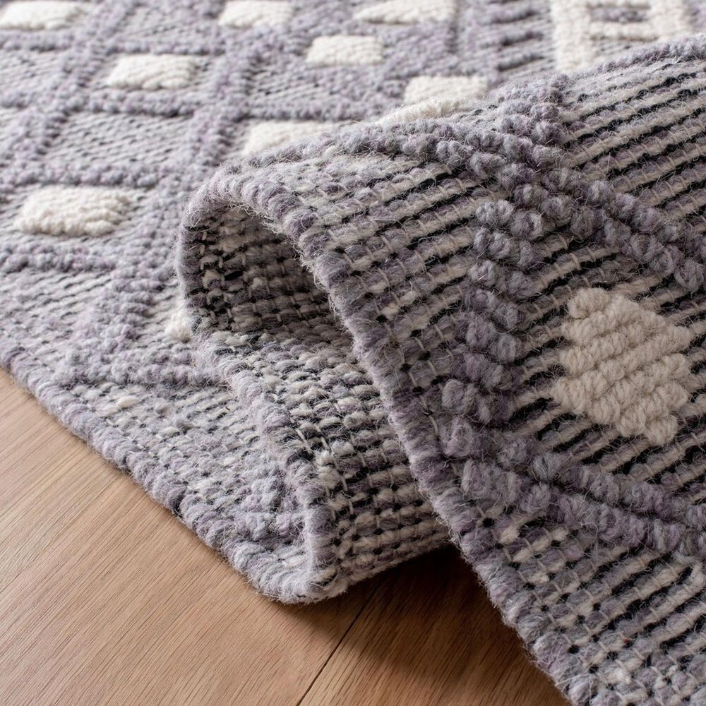 Safavieh Natura 2&#39;3&quot; x 8&#39; Cream and Purple Runner, , large