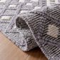 Safavieh Natura 2"3" x 8" Cream and Purple Runner, , large