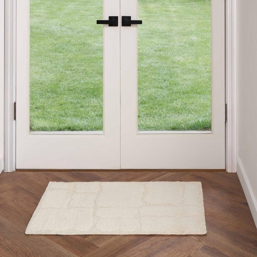 Nourison Blanco BLO02 2&#39; x 3&#39; Ivory Area Rug, , large
