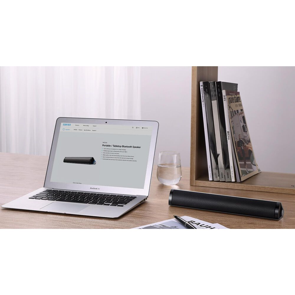 Edifier MF200 Portable Bluetooth Soundbar in Silver, , large