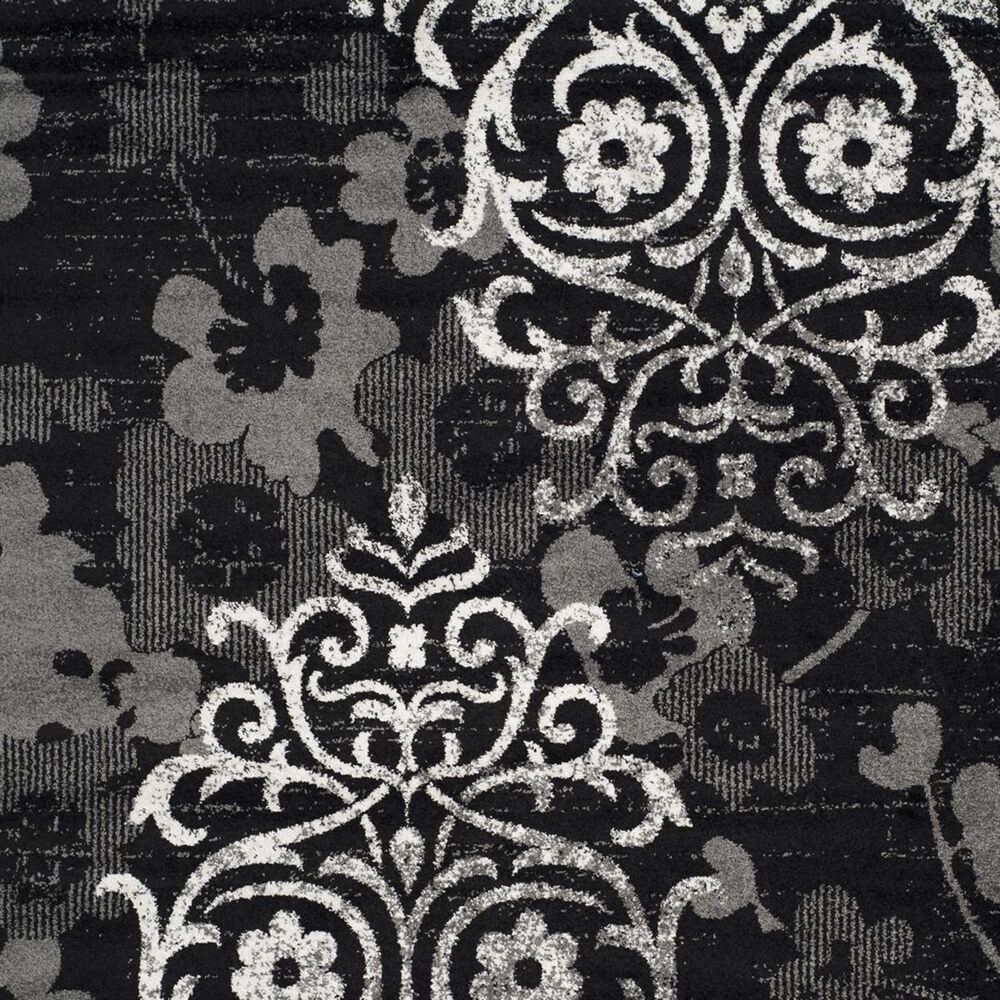 Safavieh Adirondack ADR114A-3 3&#39; x 5&#39; Black/Silver Area Rug, , large