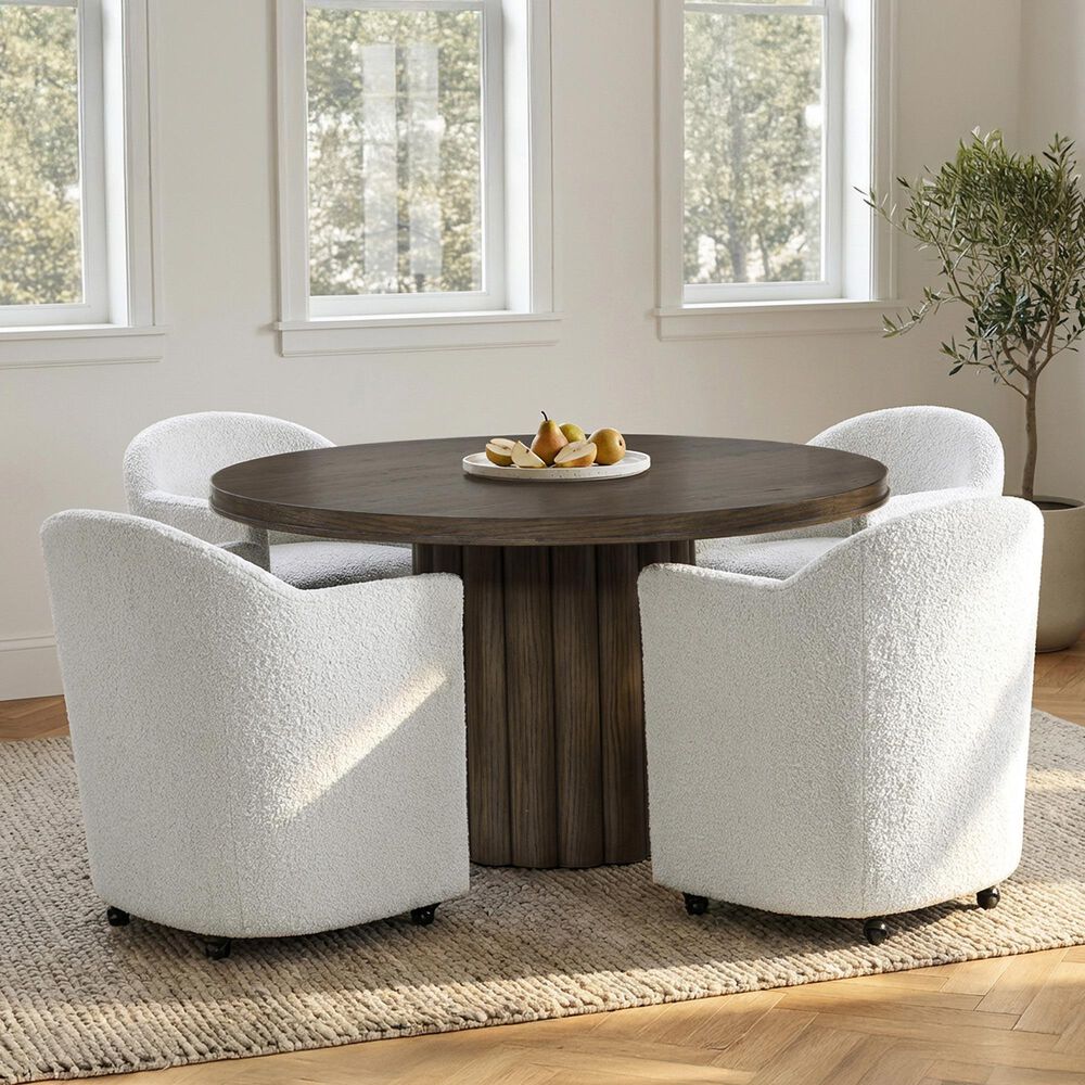 Ashley Radkin Dining Table in Burnished Brown - Table Only, , large