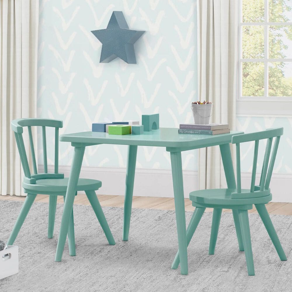 Delta Windsor Chair in Aqua &#40;Set of 2&#41;, , large