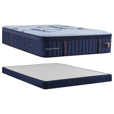 Stearns & Foster Lux Estate Elite Soft Hybrid Twin XL Mattress with Low Profile Box Spring, , large