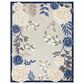 Nourison Aloha ALH32 2"3" x 8" Blue and Grey Indoor/Outdoor Runner, , large