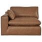 Ashley Emilia 4-Piece Stationary Reversible Sectional Sofa with Ottoman in Caramel, , large