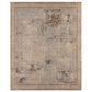 Jaipur Patterned Silence Gray 12" x 15" Area Rug, , large