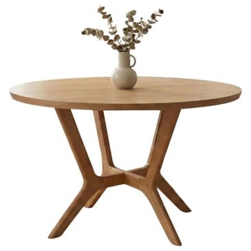 37B Dover Dining Table in Light Oak - Table Only, , large