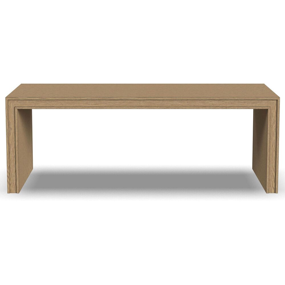 Flexsteel Waterfall Rectangular Coffee Table in Light Oak, , large