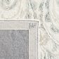 Safavieh Micro-Loop Damask 2"3" x 11" Ivory and Grey Runner, , large