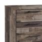 Ashley Derekson 4 Piece Full Panel Bed Set in Rustic Gray, , large