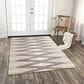 RIZZY Nova 8" x 10" Silver and Gray Area Rug, , large