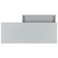 Linon Home Decor Peggy Side Storage Desk in Grey, , large