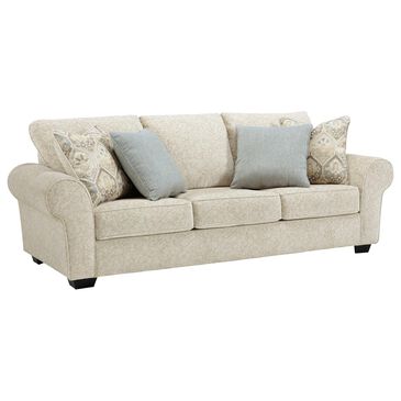 Signature Design by Ashley Haisley Stationary Queen Sofa Sleeper in Ivory, , large