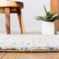 Safavieh Micro-Loop Geometric 2"3" x 9" Blue and Green Runner, , large