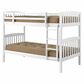 Sable Home Claire Twin over Twin Bunk Bed in White, , large