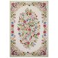 Rifle Paper Co. x Loloi Perennial Blossom 3"11" x 5"11" Cream Area Rug, , large