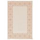 Safavieh Bermuda Floral 3" x 5" Ivory and Beige Indoor/Outdoor Area Performance Rug, , large
