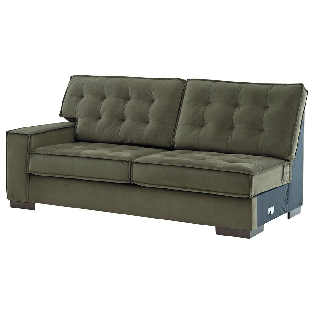 Ashley Caspian-Town 2-Piece Right Facing Sectional with Chaise in Olive, , large