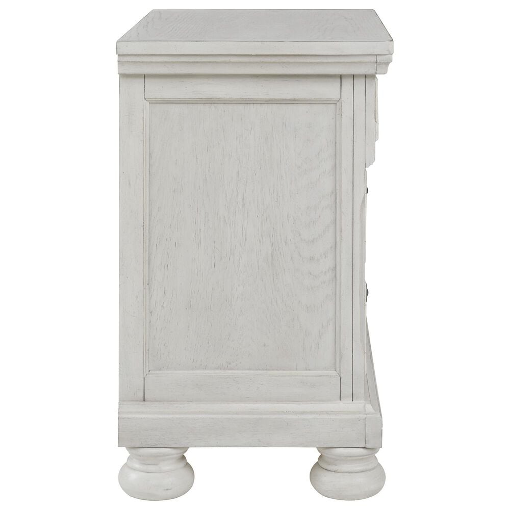 Ashley Robbinsdale 4 Piece Queen Bedroom Set in Antique White, , large