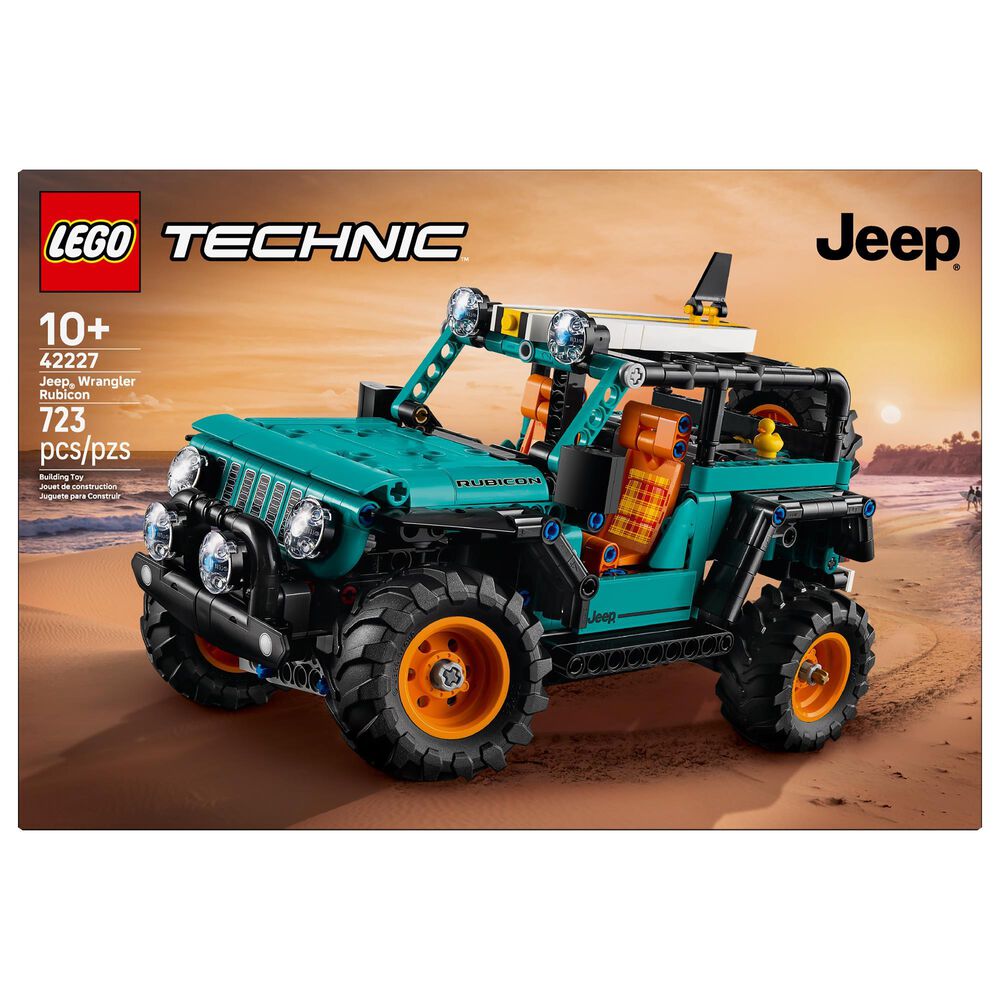 LEGO Technic Jeep Wrangler Rubicon SUV Building Set, , large