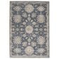 Nourison Quarry Oriental 3"9" x 5"9" Blue and Beige Area Rug, , large