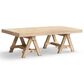 Jennifer Taylor Home Hawthorne 48" Coffee Table in Heritage Light Natural Brown, , large