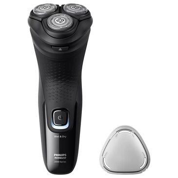 Norelco 2400 Wet and Dry Electric Shaver in Deep Black, , large