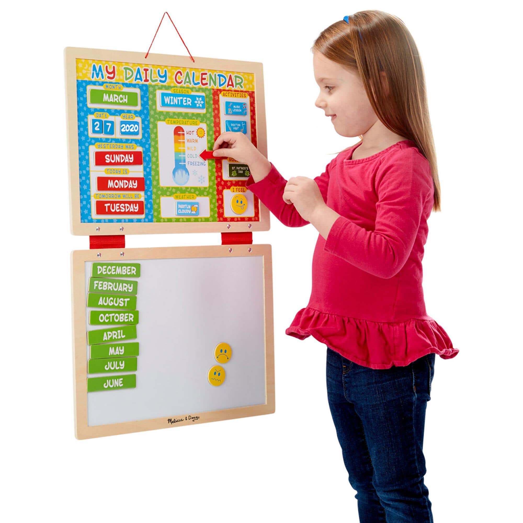 Melissa Doug My Magnetic Daily Calendar NFM