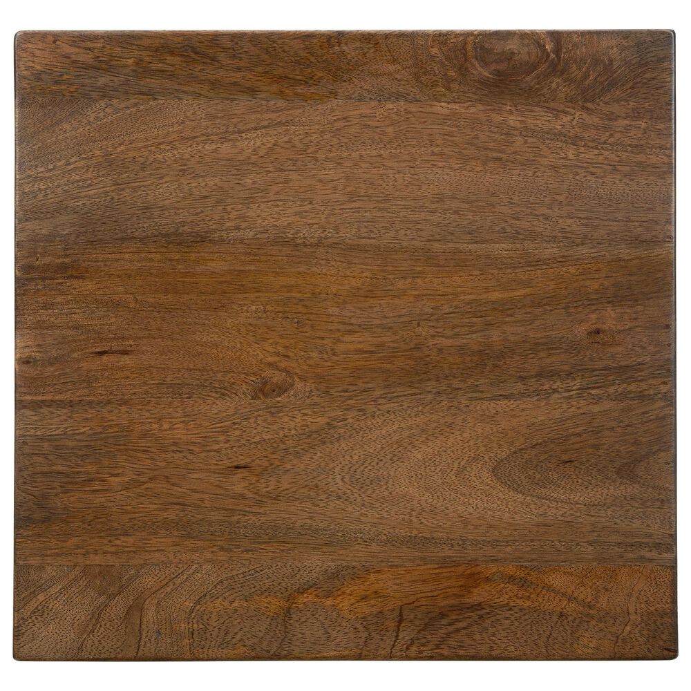 Ashley Trailbend Cube Accent Table in Brown and Gunmetal, , large