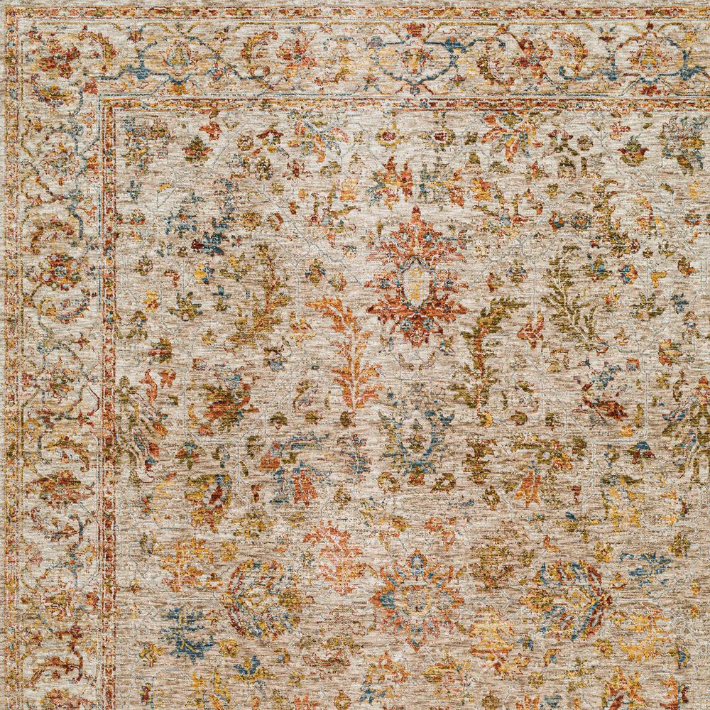 Surya Mona Lisa Oriental 10&#39; x 14&#39; Tan, Mustard, Olive, Sage, Brick Red, Dark Blue and Burgundy Area Rug, , large