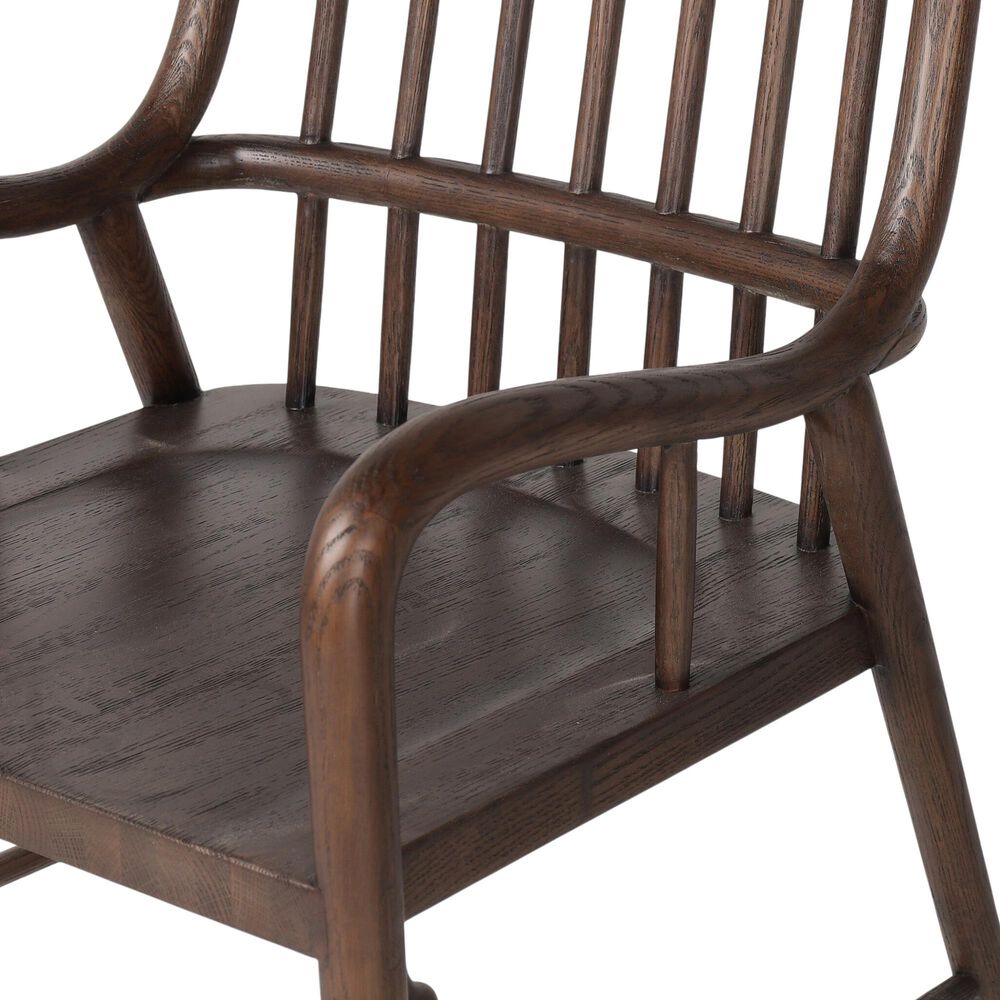 Four Hands Brenna Arm Chair in Drifted Oak, , large