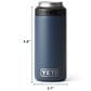 YETI Rambler 12 Oz Colster Slim Can Cooler in White, , large