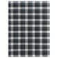 Amer Rugs Tartan 9" x 13" Charcoal Area Rug, , large
