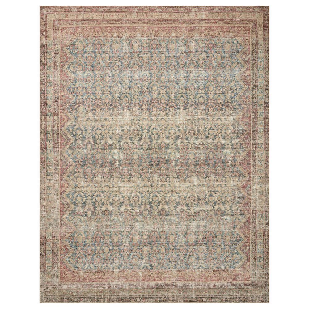 Angela Rose Aubrey 7"6" x 9"6" Ocean and Spice Area Rug, , large