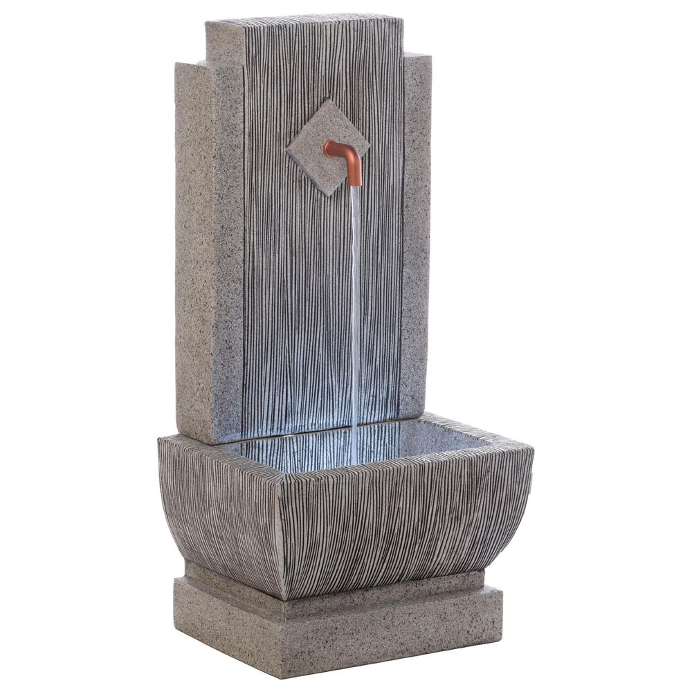 Alfresco Home Replenish Fountain in Stone Gray, , large